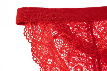 Suspender Seductive G-string with Lace - Image 15
