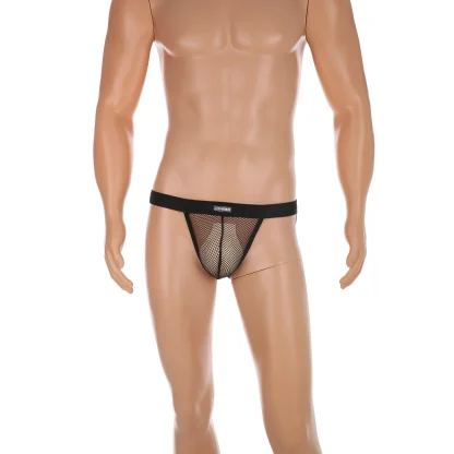 Breathable Jockstrap with Fishnet Design - Image 7