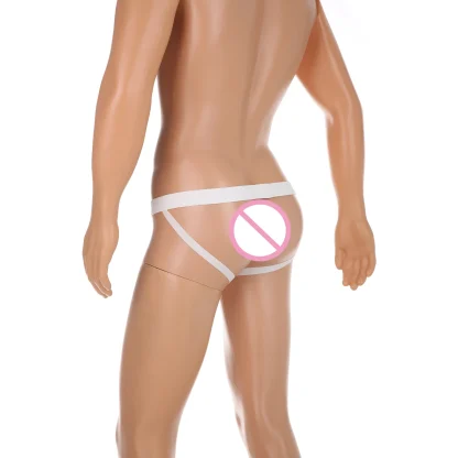 Breathable Jockstrap with Fishnet Design - Image 11