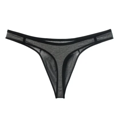 Seamless Comfy Thong with Elastic Waist - Image 3