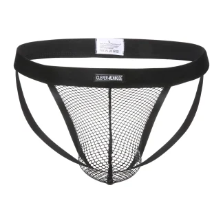 Breathable Jockstrap with Fishnet Design