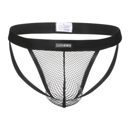 Breathable Jockstrap with Fishnet Design