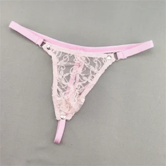 Playful Sheer Floral Lace G-strings