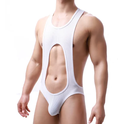 Sexy Cutout Bodysuit with Open Back Design - Image 9
