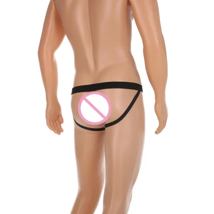 Breathable Jockstrap with Fishnet Design - Image 5