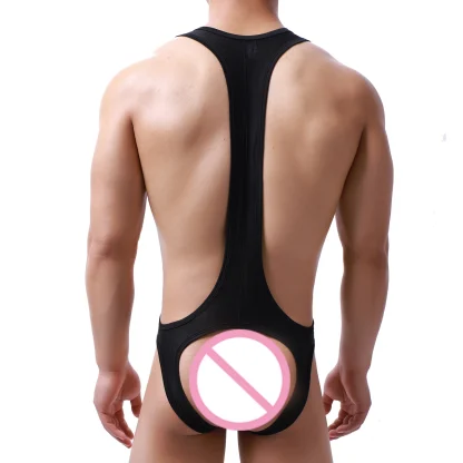Sexy Cutout Bodysuit with Open Back Design - Image 8