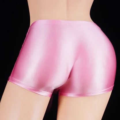 Glossy Long Crotch Sleeve Boxer Brief - Image 13