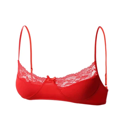 Lace Trim Lingerie Set for Men - Image 13