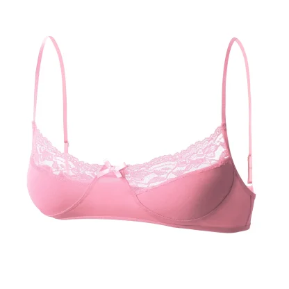 Lace Trim Lingerie Set for Men - Image 12