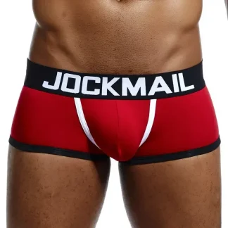 Elastic Waist Boxer Brief with Open Back Design