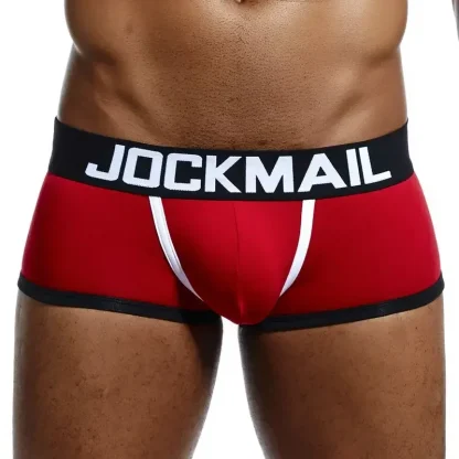 Elastic Waist Boxer Brief with Open Back Design