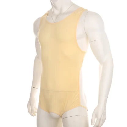 Open Crotch and Back Bodysuit for Men - Image 4