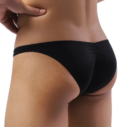 Scrunch Bum Low-rise Solid Color Briefs - Image 4