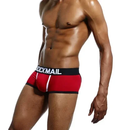 Elastic Waist Boxer Brief with Open Back Design - Image 13