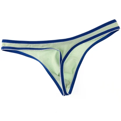Breathable Thong with Sheer Fabric - Image 9