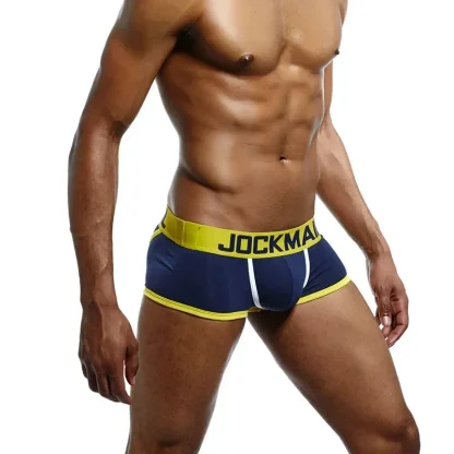 Elastic Waist Boxer Brief with Open Back Design - Image 9