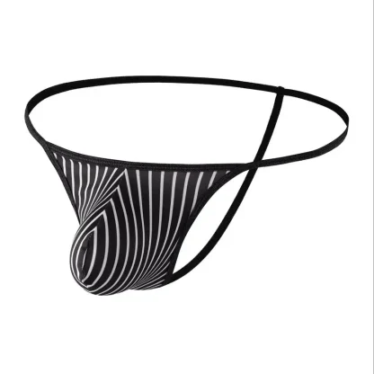 Low-rise G-string with Stripe Pattern - Image 6