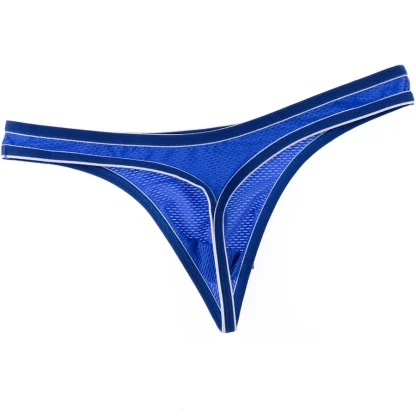 Breathable Thong with Sheer Fabric - Image 5