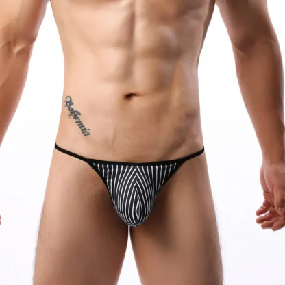 Low-rise G-string with Stripe Pattern - Image 4