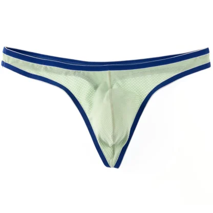 Breathable Thong with Sheer Fabric - Image 10