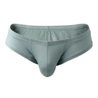 Simple Plain Color Breathable Briefs