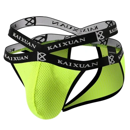 Strappy Waist Brief with Open Back Design