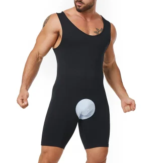 Full Body Shaper with Open Crotch Design