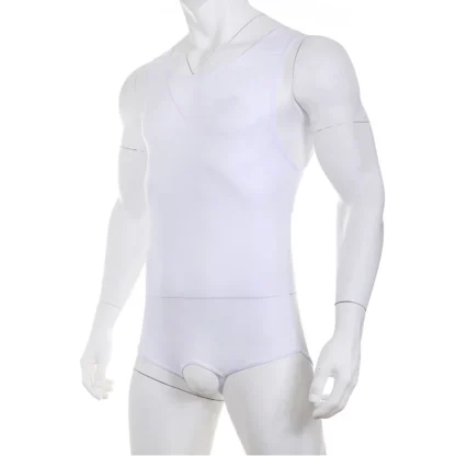 Open Crotch and Back Bodysuit for Men - Image 5