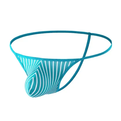 Low-rise G-string with Stripe Pattern - Image 13